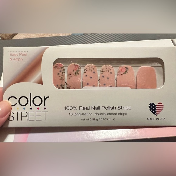 Color Street Retired OG Small Package Early Blooms Nail Strips Hard to Find - Picture 3 of 6